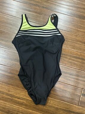 Miraclesuit Black One Piece Swimsuit | Tummy Control | Size 12 | Slimming Fit